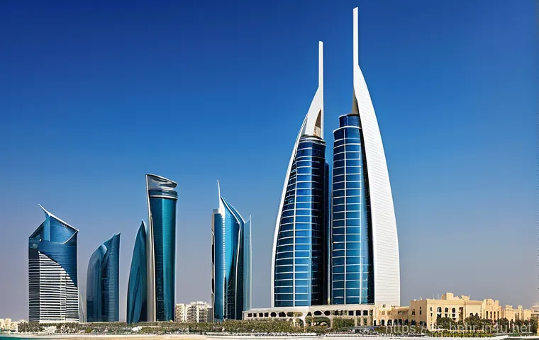 바레인의 예술과 디자인 - **Vibrant Street Art in Adliya's Block 338**: A dynamic mural painted on an urban wall in Block 338,...