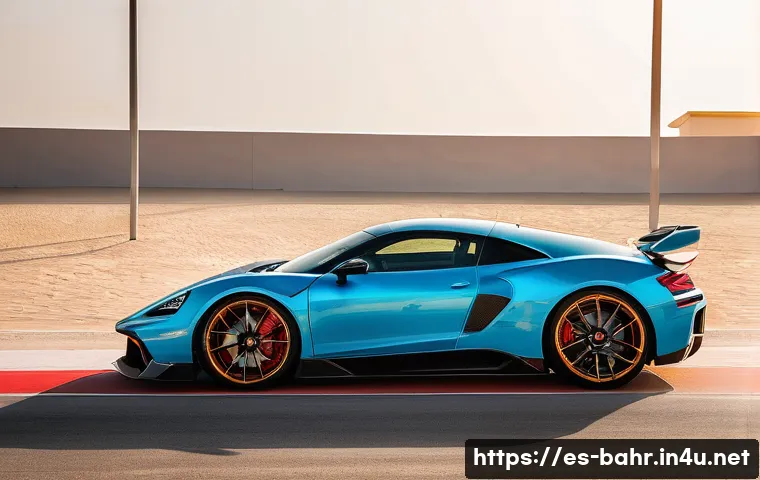 바레인의 자동차 문화 - Here are three image prompts in English, designed to capture the essence of Bahrain's car culture wh...